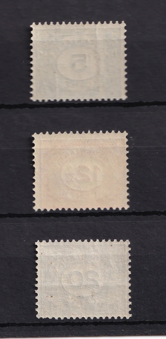 Pays-Bas 1921 - sans charnière, série complète - Yvert n°103/105