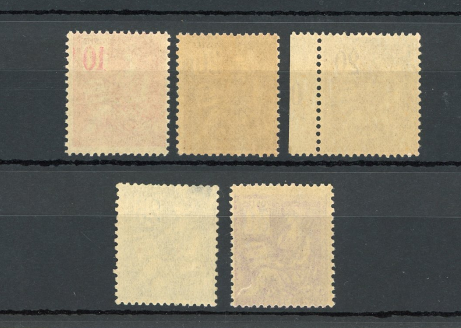 France 1900 - Cote 1000€, série complète sans charnière - Yvert n°112/115