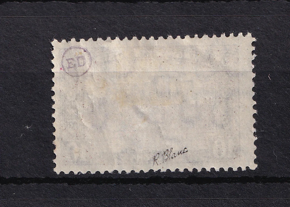 Fiume 1919 - Signé Blanc, cote 350€, 10k Brun Lilas et lilas - Yvert n°21