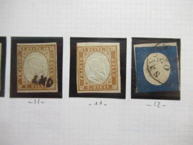 Italie - Anciens états, collection de timbres