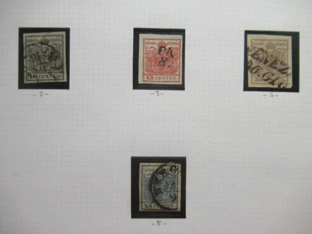 Italie - Anciens états, collection de timbres