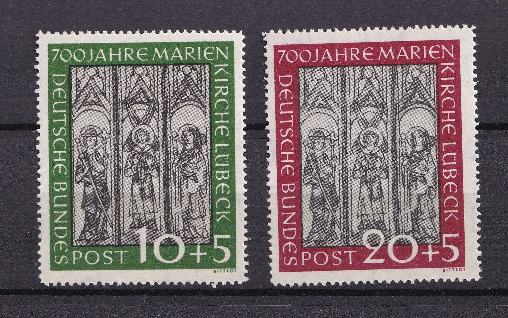 Allemagne 1951 - Cote 300€, sans charnière - Yvert n°25/26