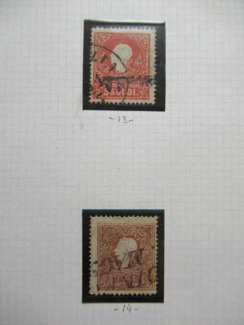 Italie - Anciens états, collection de timbres