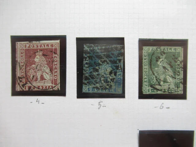 Italie - Anciens états, collection de timbres