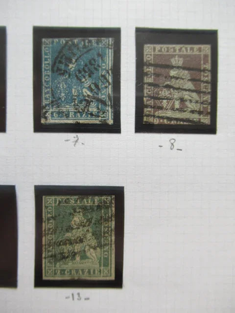 Italie - Anciens états, collection de timbres
