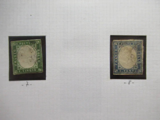 Italie - Anciens états, collection de timbres
