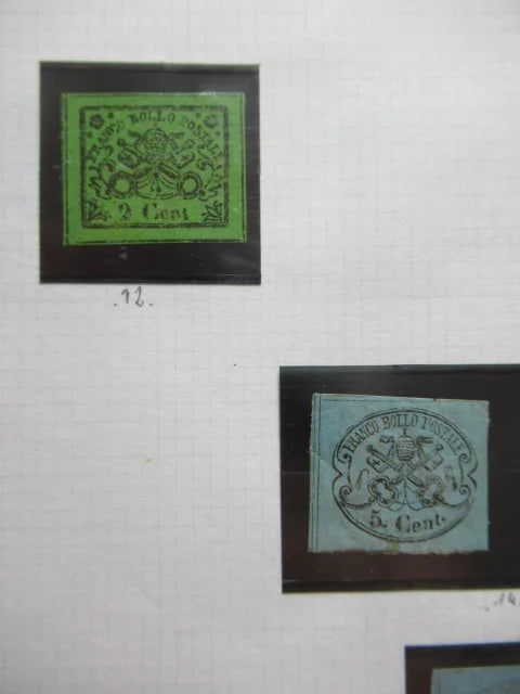 Italie - Anciens états, collection de timbres