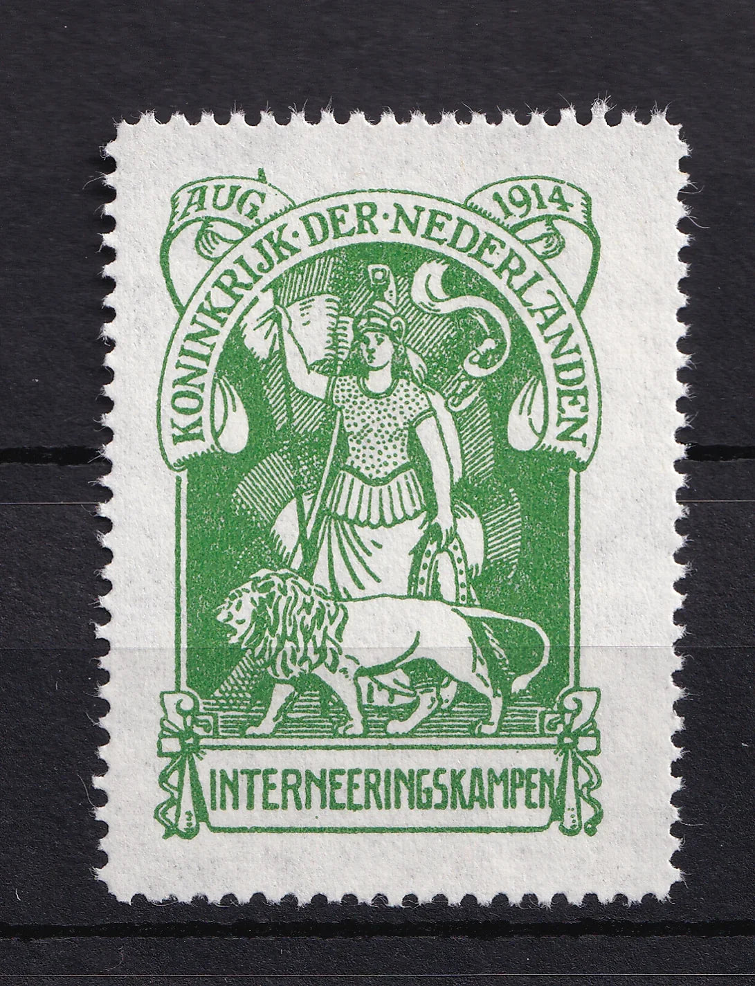 Pays-Bas 1916 - Zonder Waarde AAngiffe Groen - NVPH n°IN1