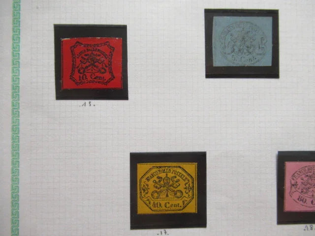 Italie - Anciens états, collection de timbres