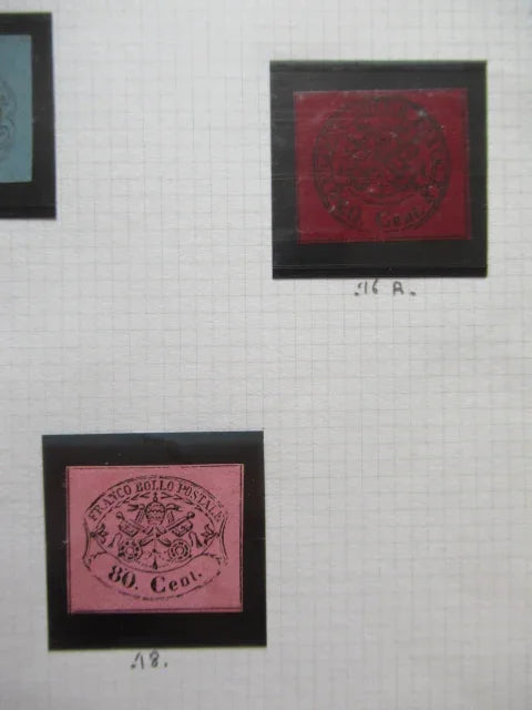 Italie - Anciens états, collection de timbres