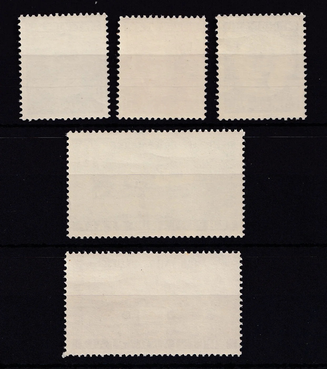 Allemagne ( état Rheno-Palatin ) 1949 - sans charnière, série complète - Yvert n°45/49