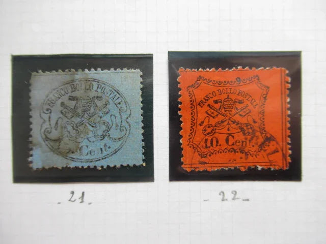 Italie - Anciens états, collection de timbres