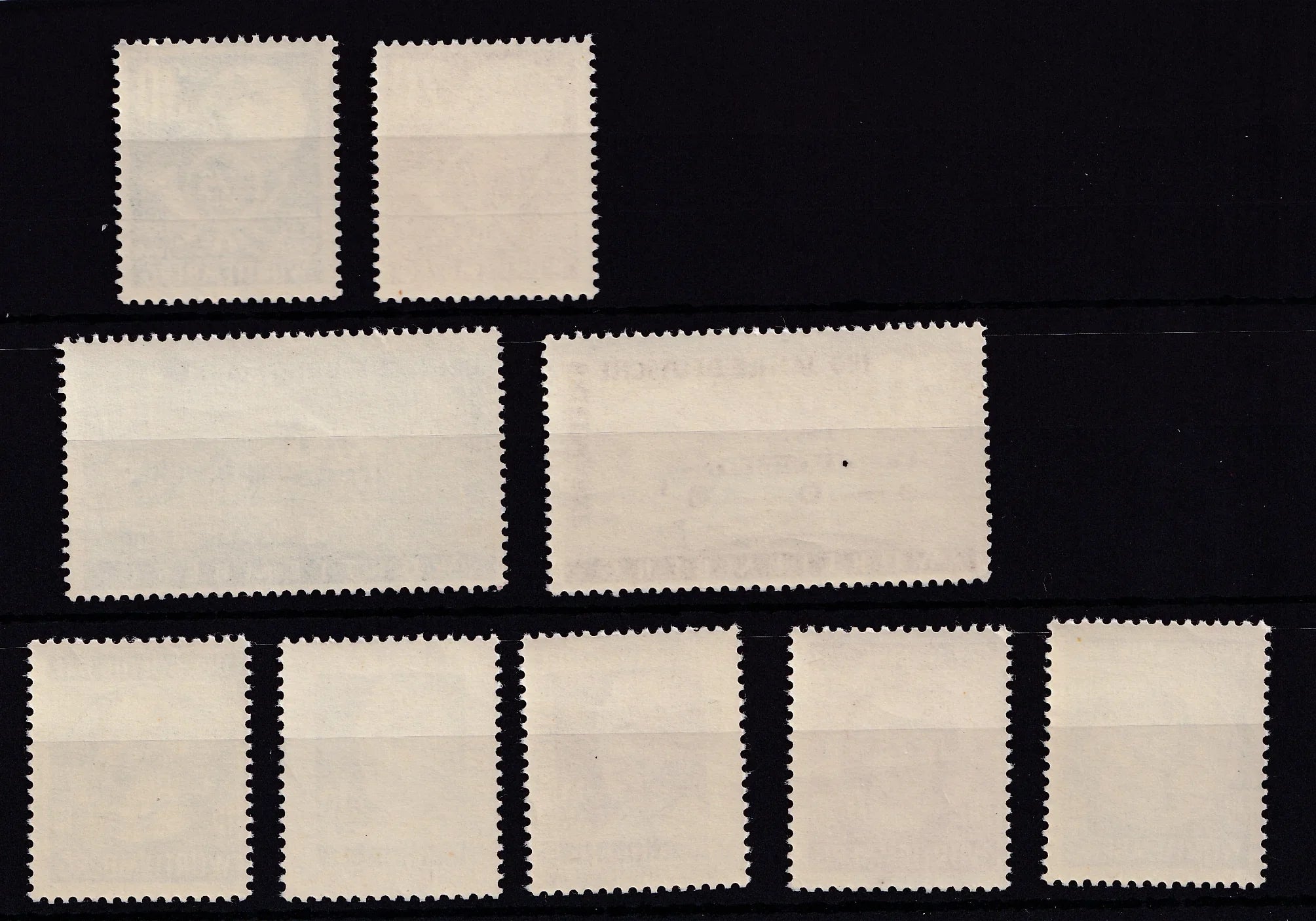 Allemagne ( Wurtemberg ) 1949 - Sans charnière, série complète - Yvert n°44/52