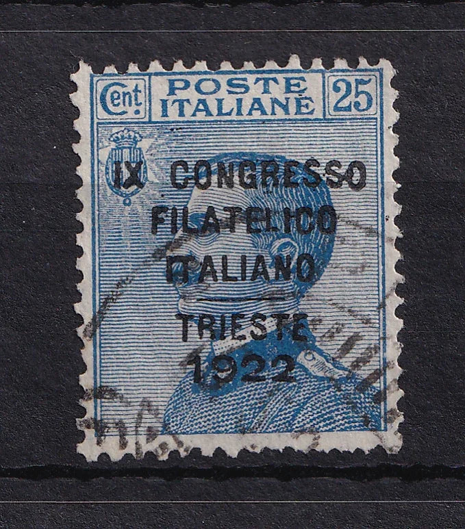 Italie 1922 - Cote 200€, Timbre surchargé - Yvert n°119