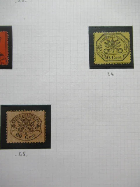 Italie - Anciens états, collection de timbres