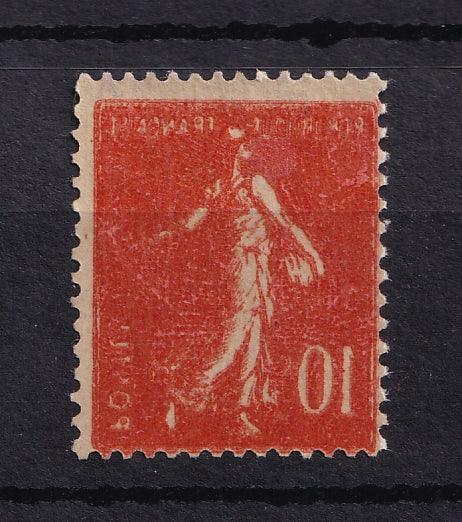 France 1907 - Variété recto verso complète - Maury n°138