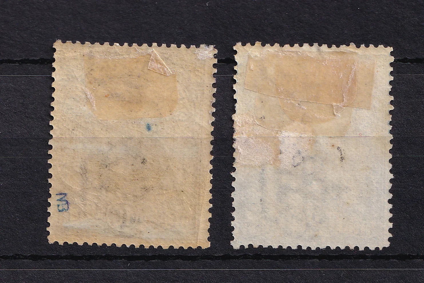 Italie 1884/1886 - Colis Postaux, 10c et 20c, cote 370€- Yvert n°1 et 2