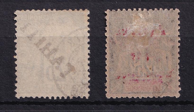 Tahiti 1893/1903 - Sélection de timbres - Yvert n°15 et 31