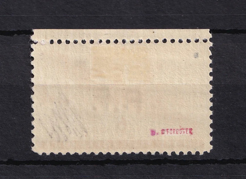 France 1944 - Certificat Renon, poste aérienne militaire surcharge Casablanca Type II - Mayer n°6
