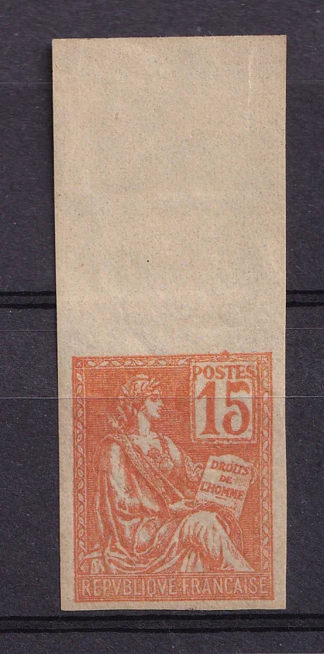 France 1900 - Pièce de choix, sans charnière, Bord de feuille non dentelé - Yvert n°117c