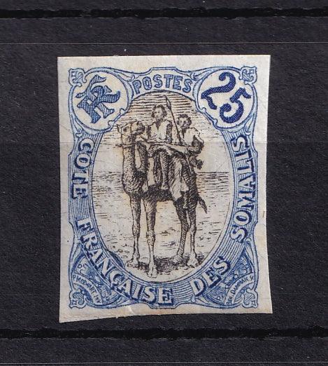 Cote des Somalis 1903 - Variété non dentelé - Yvert n°60a