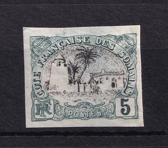 Cote des Somalis 1903 - Variété non dentelé - Yvert n°56b
