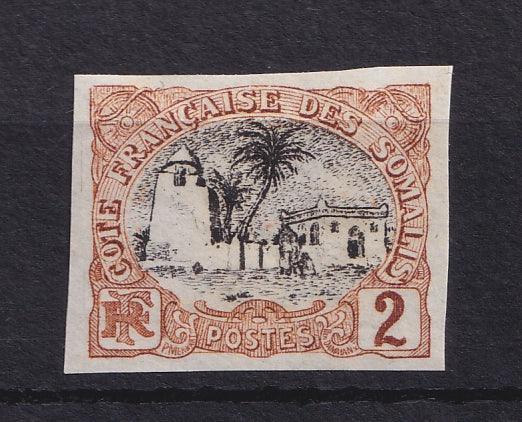 Cote des Somalis 1903 - Variété non dentelé - Yvert n°54a
