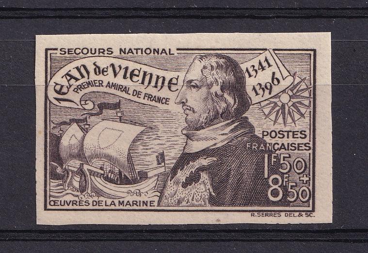 France 1942 - non dentelé du jean de vienne - Yvert n°544a