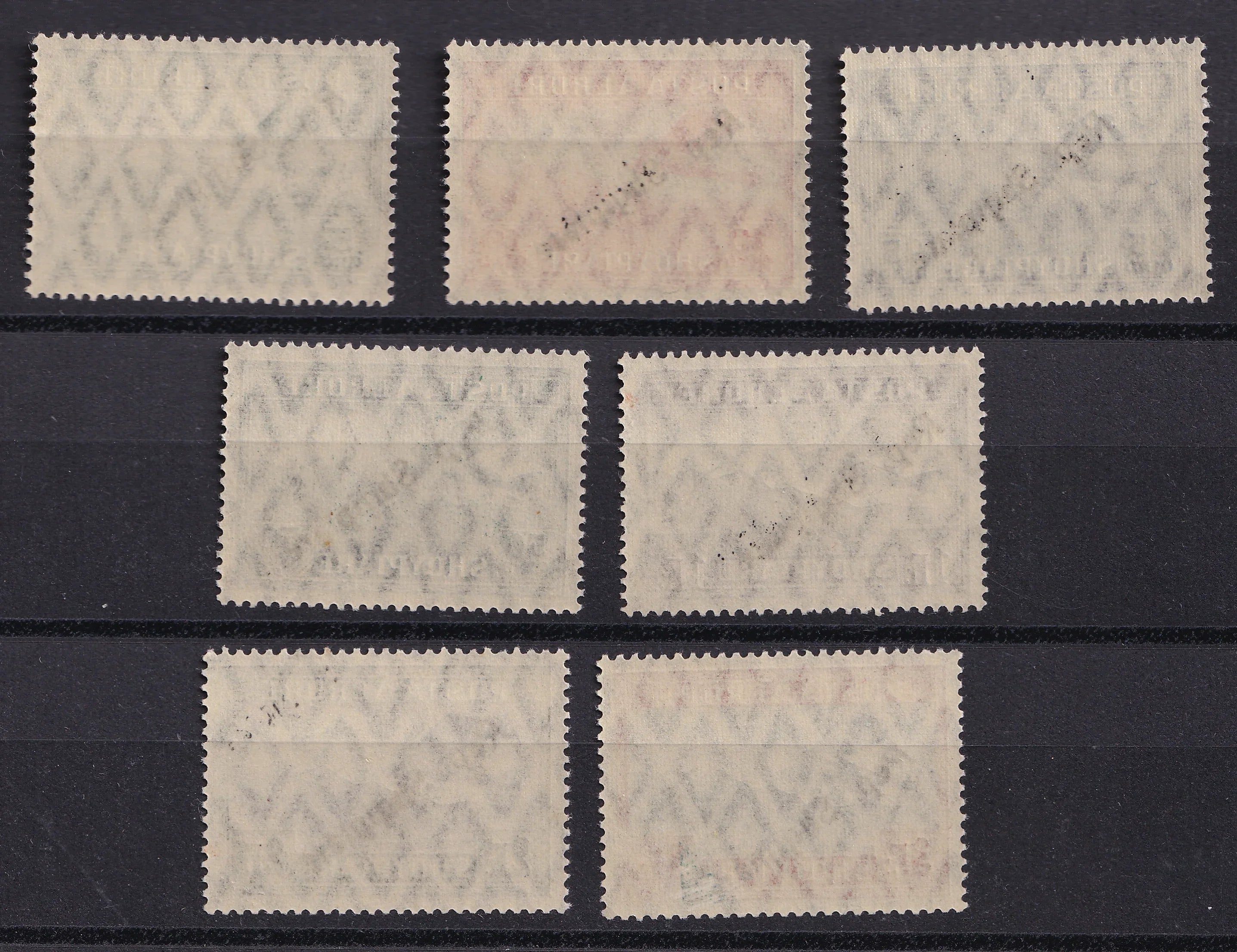 Albanie 1927 - Poste aerienne, Série complète, cote 100€ - Yvert PA n°8/14