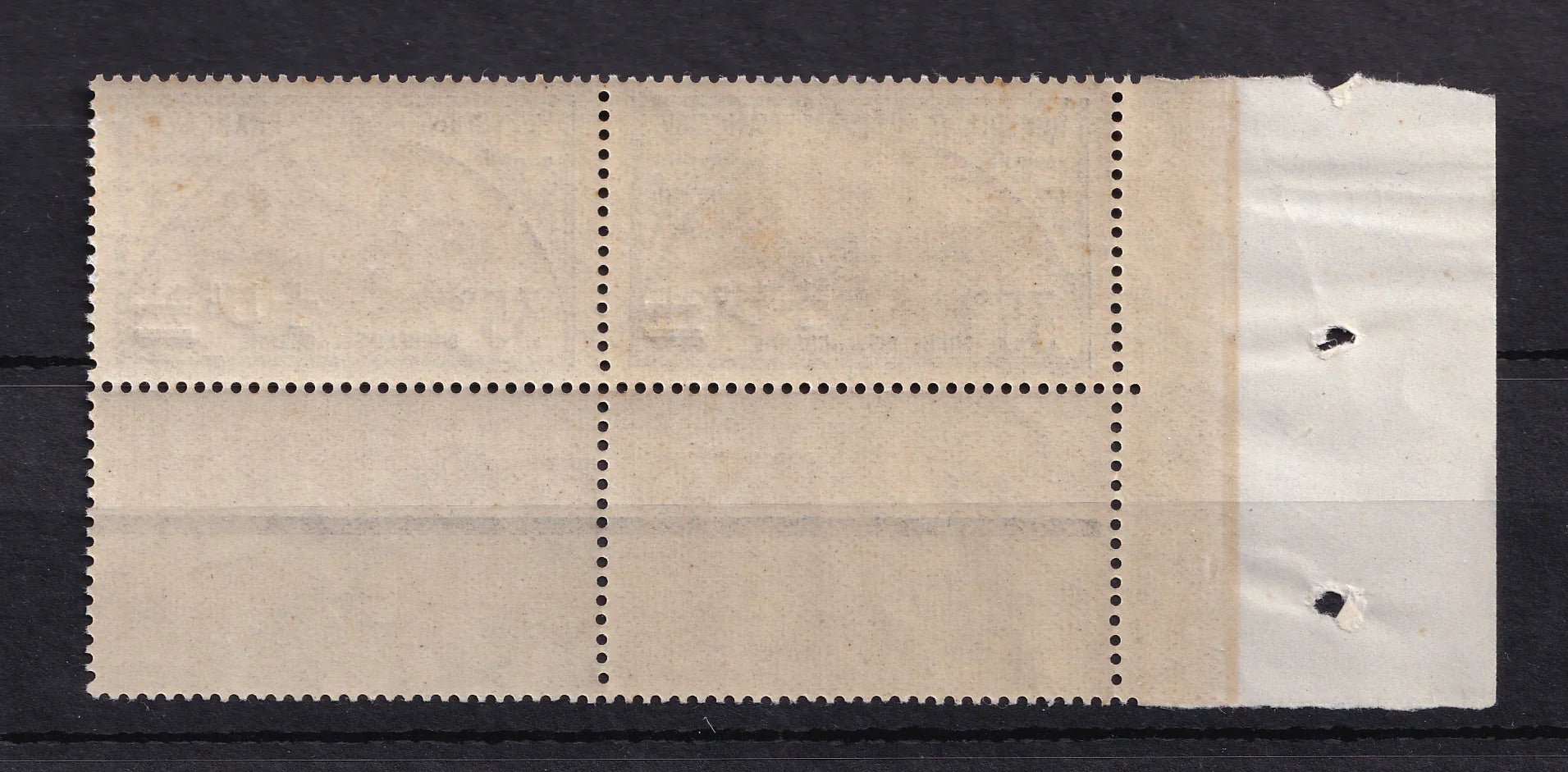 France 1922 - Sans charnière, superbe partie de feuille - Yvert n°166