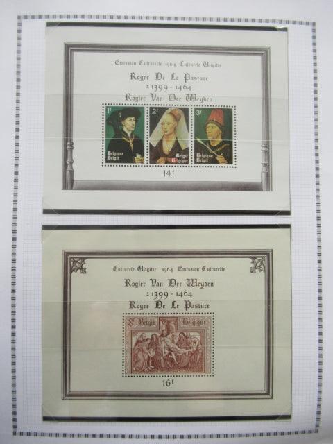 Belgique - Collection avancée de timbres