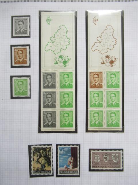 Belgique - Collection avancée de timbres