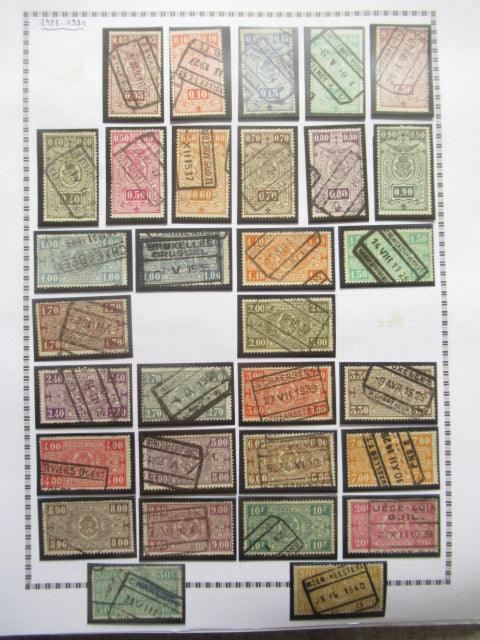Belgique - Collection avancée de timbres