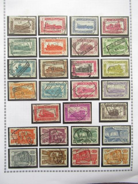 Belgique - Collection avancée de timbres