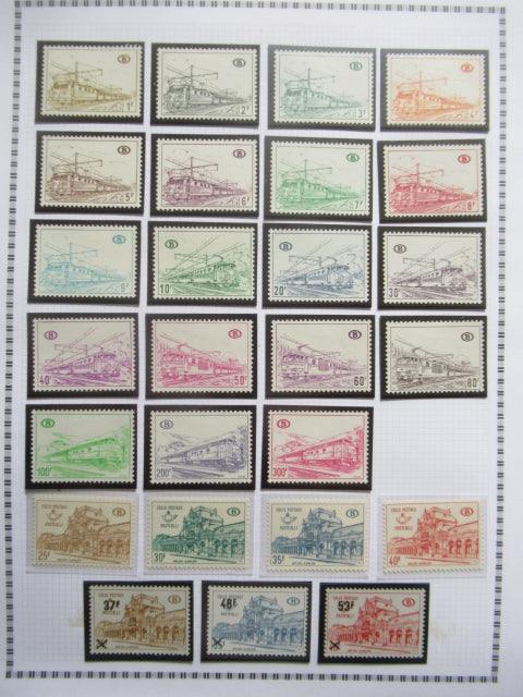 Belgique - Collection avancée de timbres