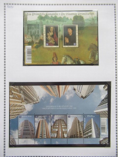 Belgique - Collection avancée de timbres