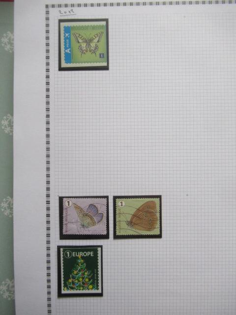 Belgique - Collection avancée de timbres