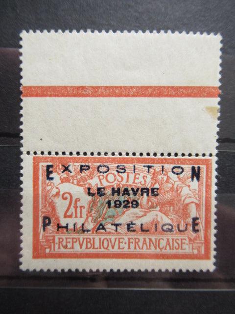 Timbre France 257A - Exposition Philatélique Du Havre 1929 - Neuf Signé (**)
