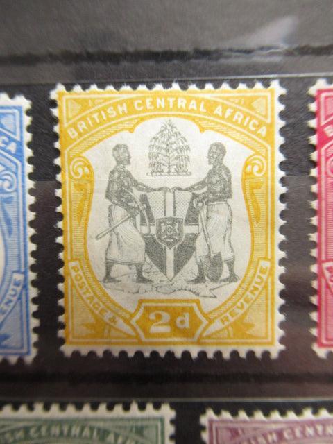 Afrique centrale Britannique 1898/1900 - Série complète - Yvert n°42/46 - Timbres-Et-Passion