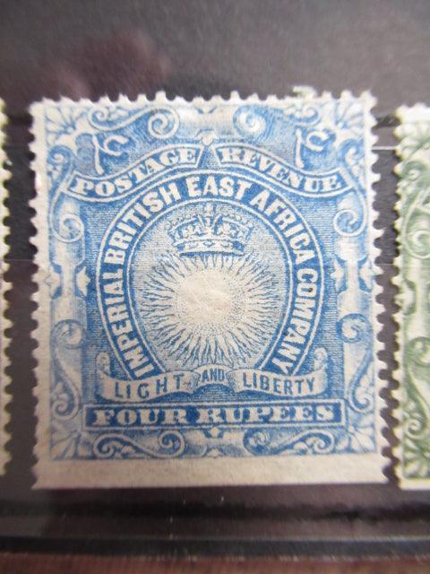 Afrique orientale Britannique 1890/1894 - Sélection de timbres dont bord de feuille - Yvert n°15 et 17/20 - Timbres-Et-Passion