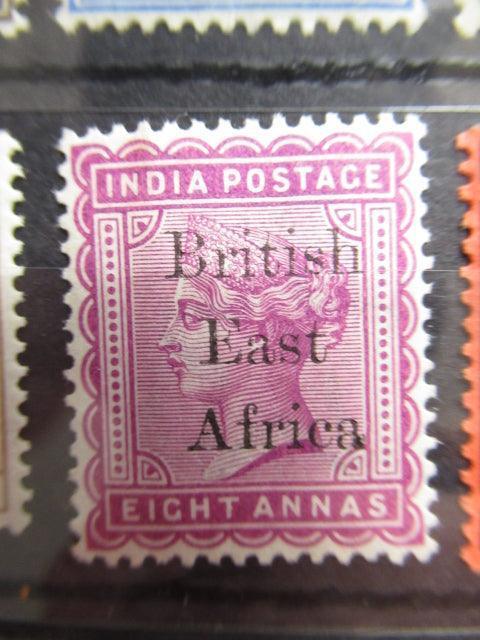 Afrique orientale Britannique 1895 - Timbres de l'Inde anglaise surchargés - Yvert n°45/54 - Timbres-Et-Passion