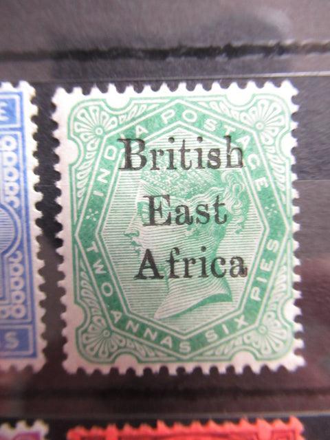 Afrique orientale Britannique 1895 - Timbres de l'Inde anglaise surchargés - Yvert n°45/54 - Timbres-Et-Passion