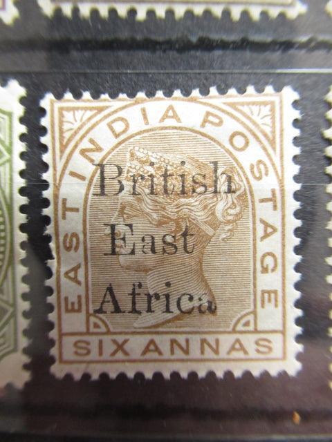 Afrique orientale Britannique 1895 - Timbres de l'Inde anglaise surchargés - Yvert n°45/54 - Timbres-Et-Passion