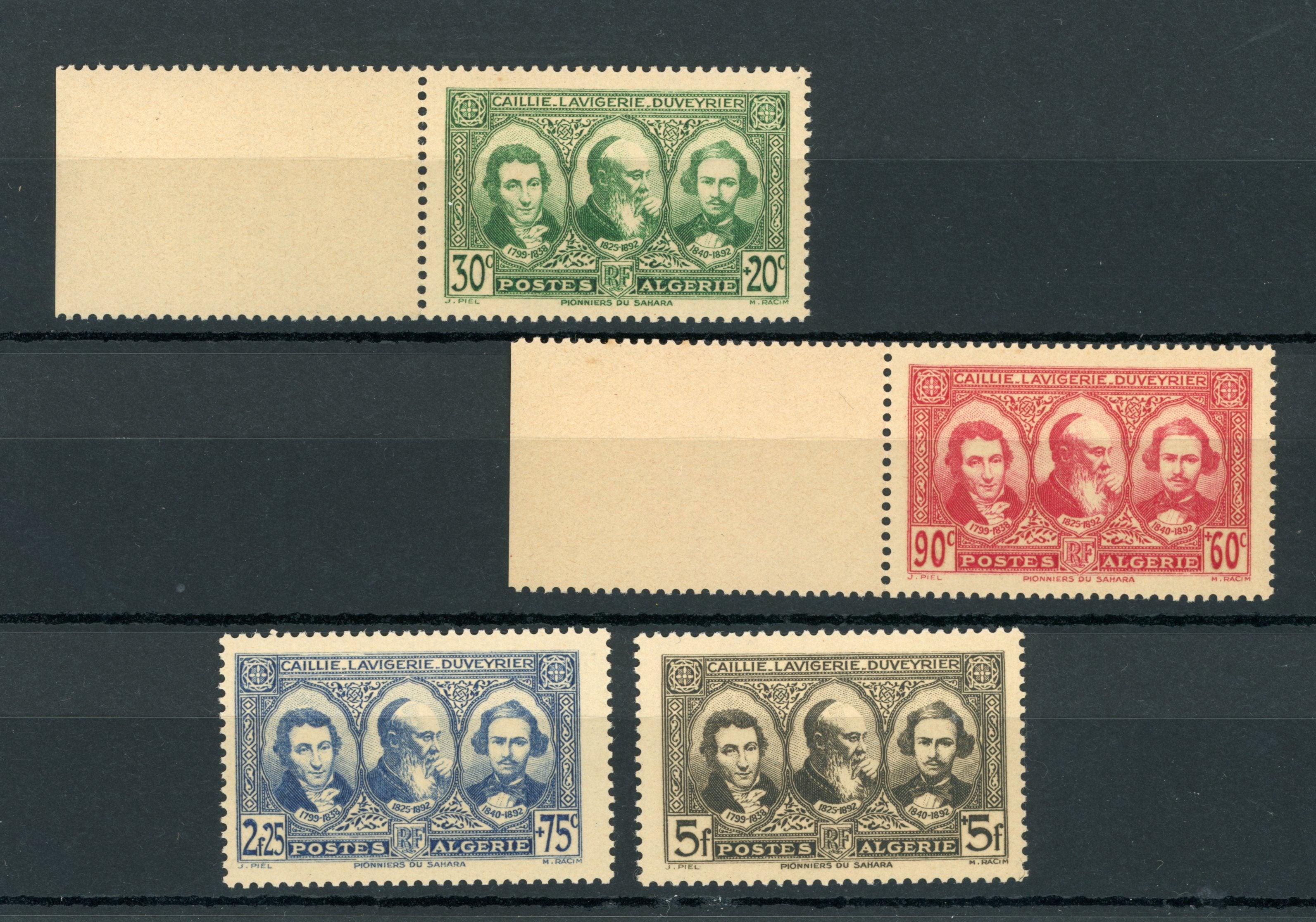 Algérie 1939 - Qualité Luxe sans charnière, série complète - Yvert n°149/152 - Timbres-Et-Passion