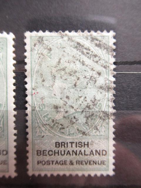 Bechuanaland 1887 - Victoria, série de timbres - Yvert n°11/19 - Timbres-Et-Passion
