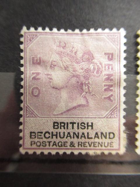 Bechuanaland 1887 - Victoria, série de timbres - Yvert n°11/19 - Timbres-Et-Passion