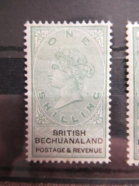Bechuanaland 1887 - Victoria, série de timbres - Yvert n°11/19 - Timbres-Et-Passion