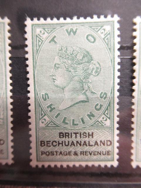 Bechuanaland 1887 - Victoria, série de timbres - Yvert n°11/19 - Timbres-Et-Passion