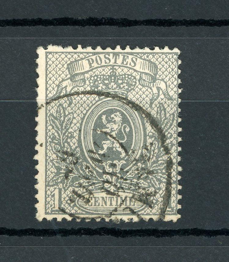 Belgique 1866/1867 - Nuance gris-bleuté, dentelé 15 - Yevrt n°23a - Timbres-Et-Passion