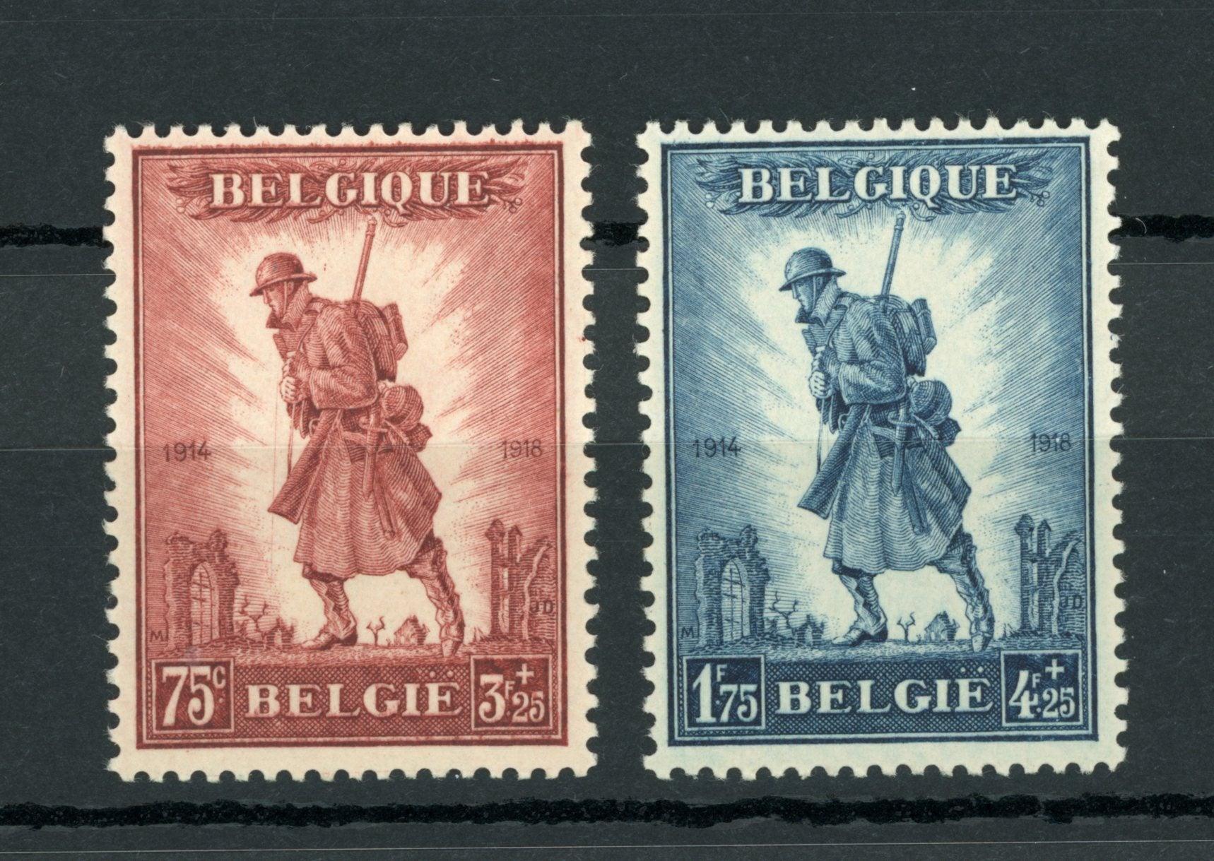 Belgique 1932 - Qualité Luxe - Yvert n°351/352 - Timbres-Et-Passion